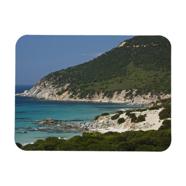 Ímã Itália, Sardenha, Solanas. Praia. (Horizontal)