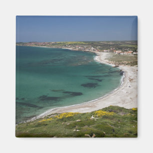 Imã Itália, Sardenha, Tharros. Vista a partir da