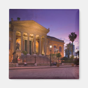 Imã Itália, Sicília, Palermo, Teatro Massimo Opera