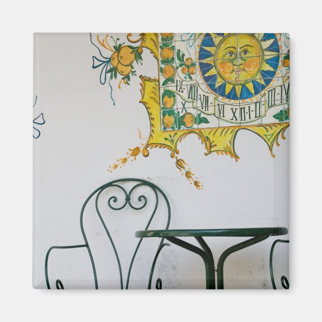 Imã ITÁLIA, Sicília, TAORMINA: Bam, Detalhes do Café d (Frente)