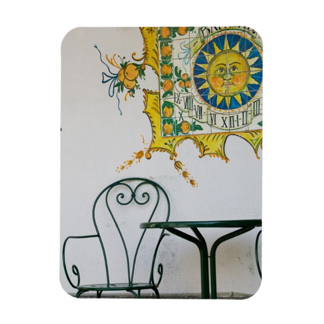 Ímã ITÁLIA, Sicília, TAORMINA: Bam, Detalhes do Café d (Vertical)