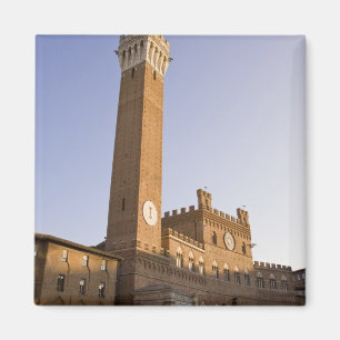 Imã Itália, Toscana, Sienna. Torre del Mangia em