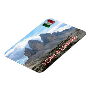 Ímã Itália - Trentino Alto Adige Südtirol - Três picos