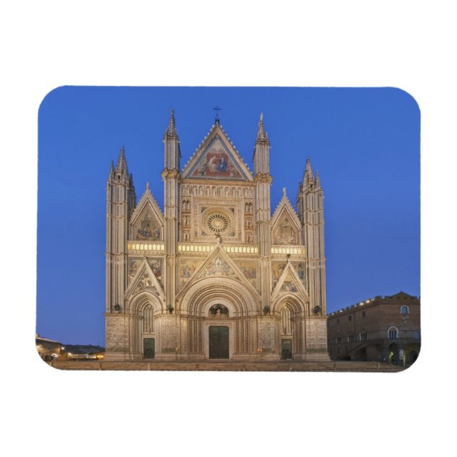 Ímã Itália, Úmbria, Orvieto, Catedral de Orvieto (Horizontal)