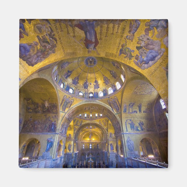 Imã Itália, Veneza. Interior da Catedral de São Marcos (Frente)