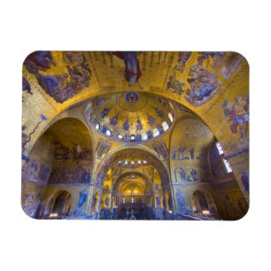 Ímã Itália, Veneza. Interior da Catedral de São Marcos
