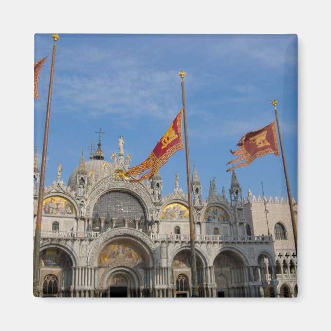 Imã Itália, Veneza, Rua, Basílica de Mark na Rua. (Frente)