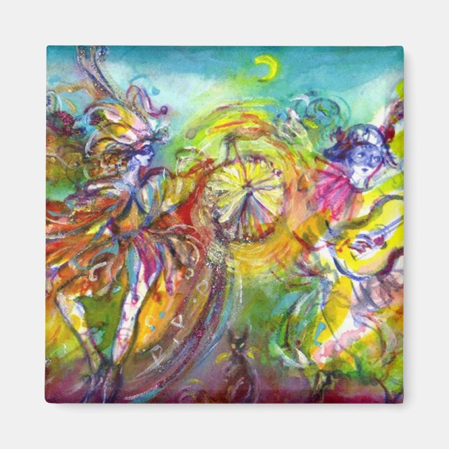 Imã ITALIANO CARNIVAL / Dança,Música,Teatro (Frente)