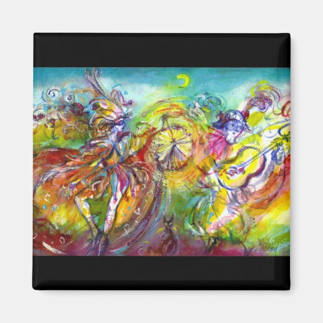 Imã ITALIANO CARNIVAL / Dança,Música,Teatro (Frente)