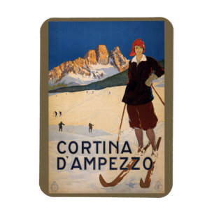 Ímã italiano de Italia dos cumes do vintage