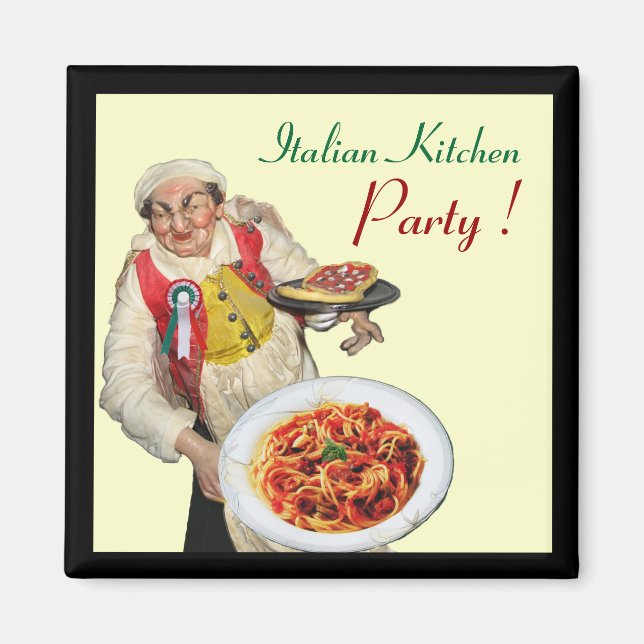 Imã ITALIANO KITCHEN,creme (Frente)