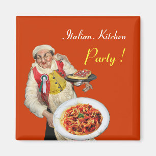 Imã ITALIANO KITCHEN, laranja