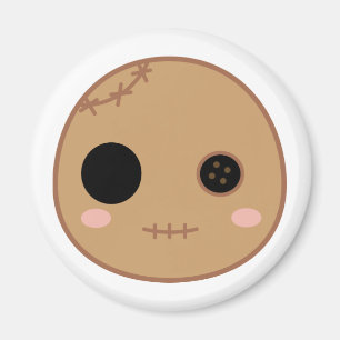 Imã Itami a cabeça da boneca do Voodoo