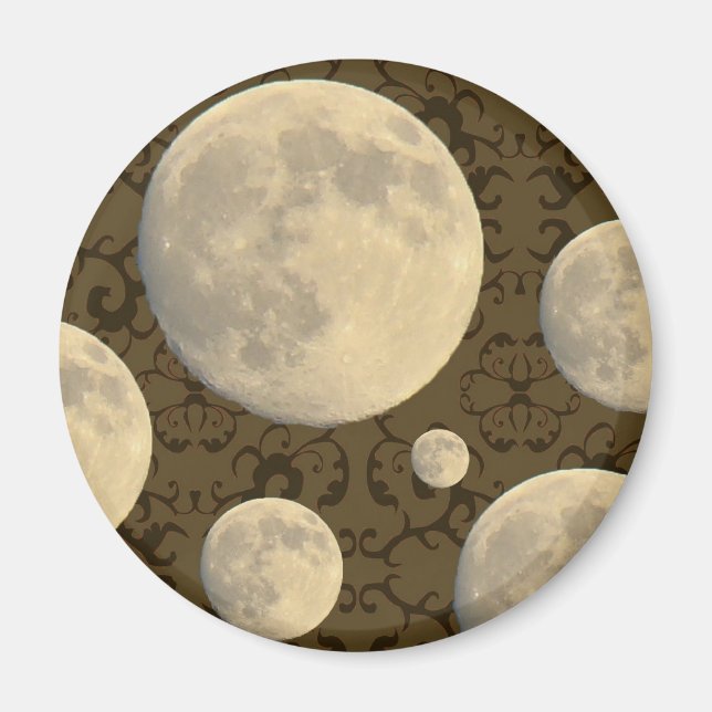Imã Itens de Coordenação da Lua Completa (Frente)