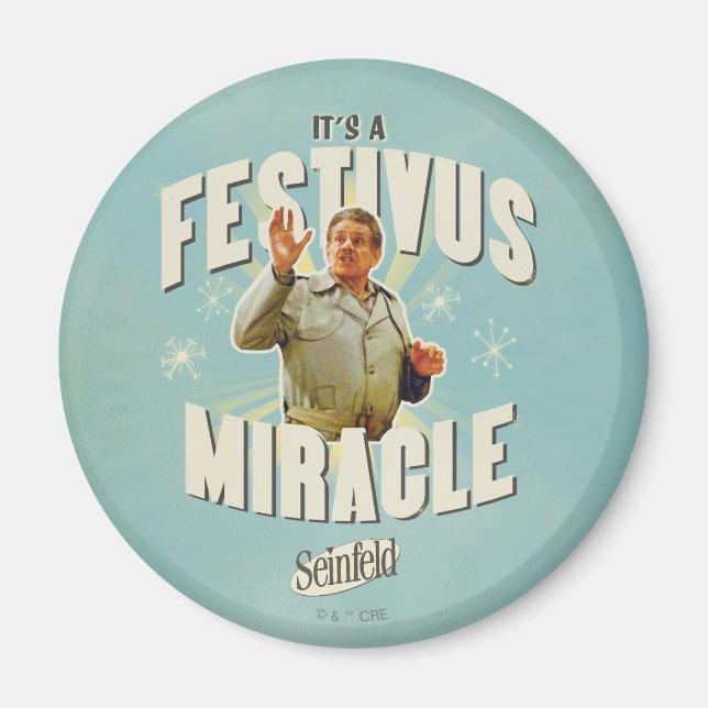 Imã It's a Festivus Miracle (Frente)