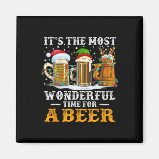 Imã It's The Most Wonderful Time For A Beer Christmas 