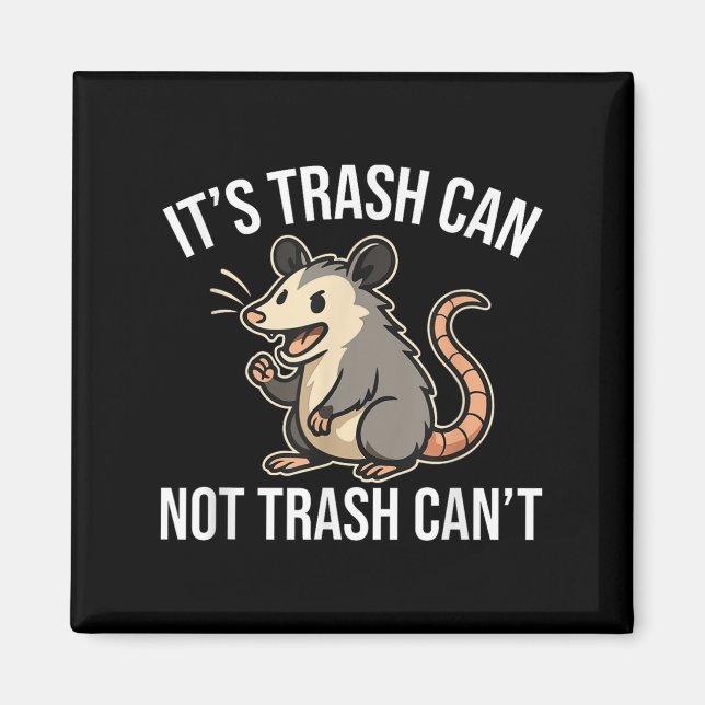 Imã It's Trash Can Not Trash Can't Ossum Fun  (Frente)