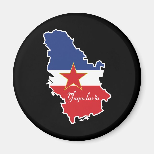 Imã Iugoslávia Magnet (Frente)