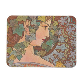 Ímã Ivy - Alphonse Mucha