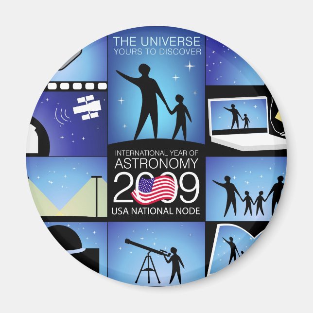 Imã IYA2009 - US Node: Magnet (Frente)