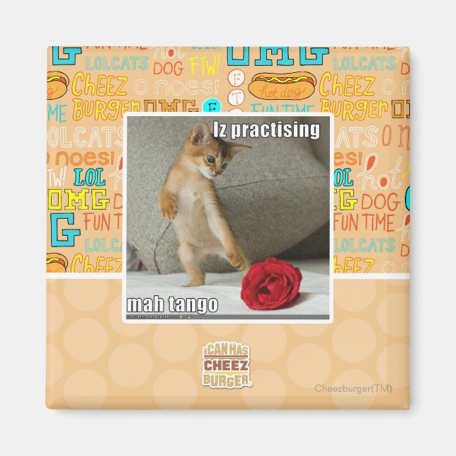 Imã Iz praticando mah tango (Frente)