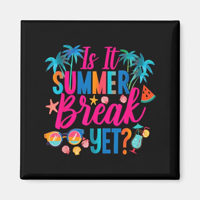 Imã Já É Férias De Verão Ainda Professor Fim De Ano Pr (Frente)