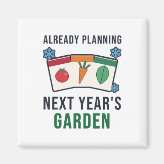 Imã Já Planejando o Jardim do Próximo Ano, Jardineiro 