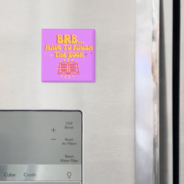Imã Já Volto, Tenho Que Terminar O Livro  (In Situ (Fridge))