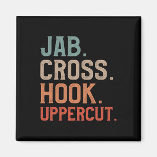 Imã Jab Cross Hook Uppercut Kickboxer Kickboxing 