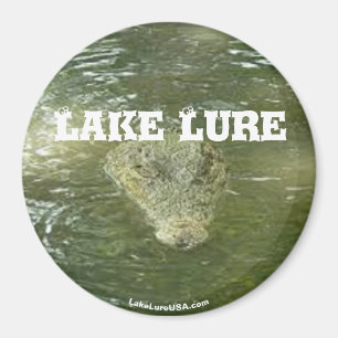 Imã jacaré lago lure