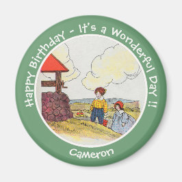 Imã Jack e Jill Madre Goose Itens de Festa de aniversá