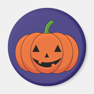 Imã Jack-O'-Lanterna Pumpkin Halloween