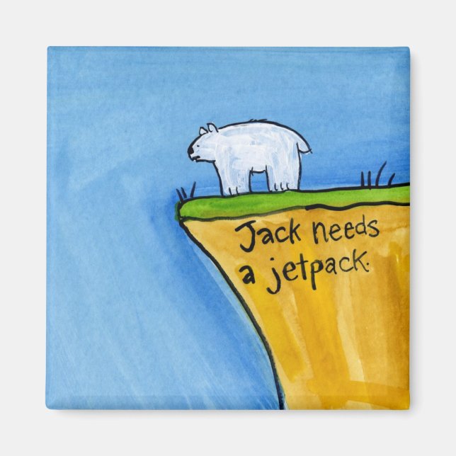 Imã Jack precisa de um pacote Jet (Frente)