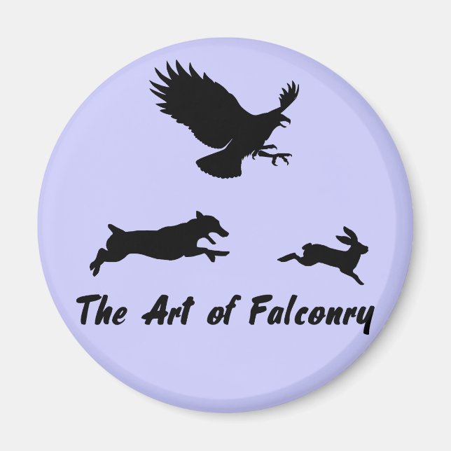 Imã Jack Russel e Falconry (Frente)