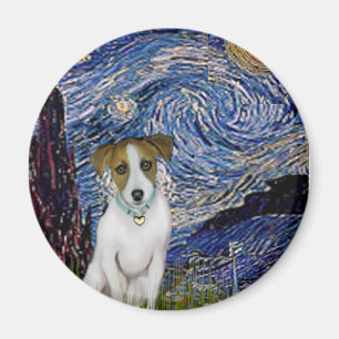 Imã Jack Russell 10 - Noite Estrelada