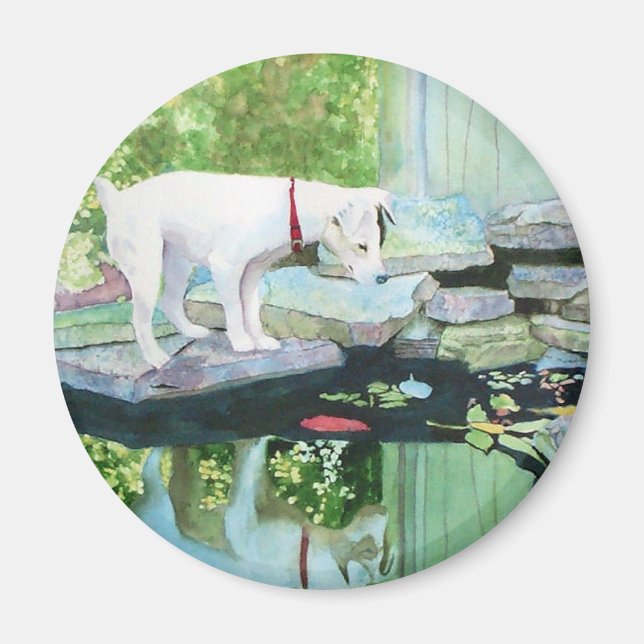 Imã Jack Russell Terrier #1 Magnet (Frente)