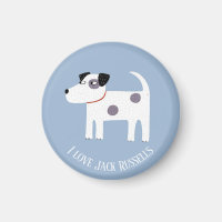 Jack Russell Terrier Dog Texto Personalizado