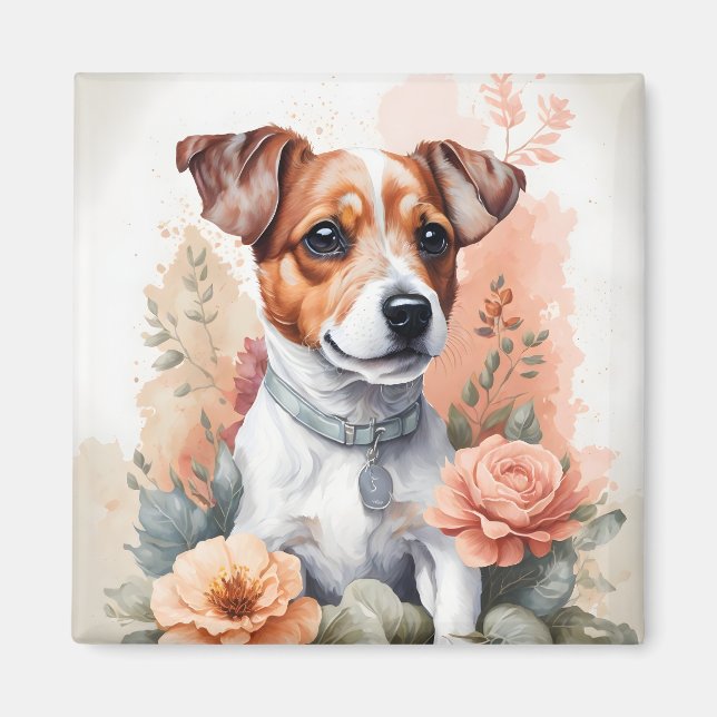 Imã Jack Russell Terrier Puppy (Frente)