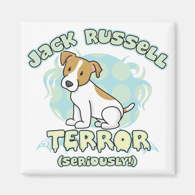 Imã Jack Russell Terror Magnet (Frente)