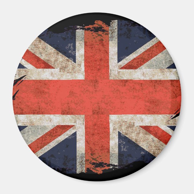 Imã Jack Union destruído envelhecido (Frente)