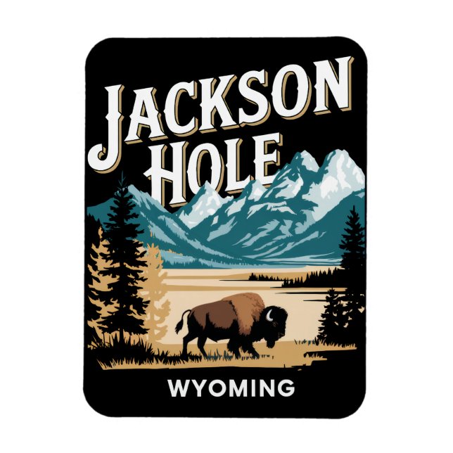 Ímã Jackson Hole (Vertical)