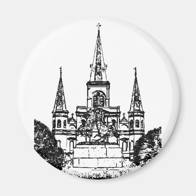 Imã Jackson Square, Nova Orleans, LA (Frente)