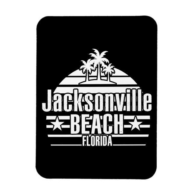 Ímã Jacksonville Beach (Vertical)