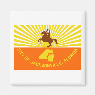 Imã Jacksonville Flag