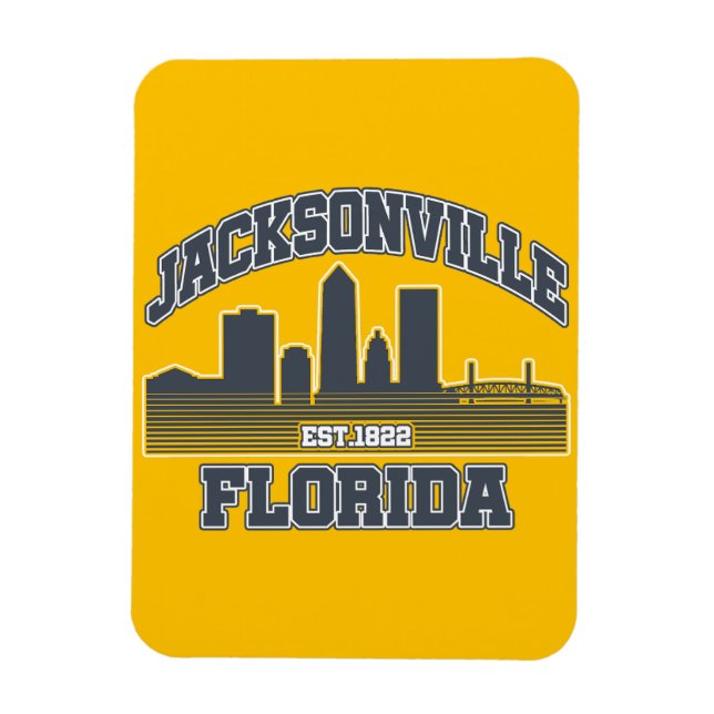 Ímã Jacksonville, Flórida (Vertical)