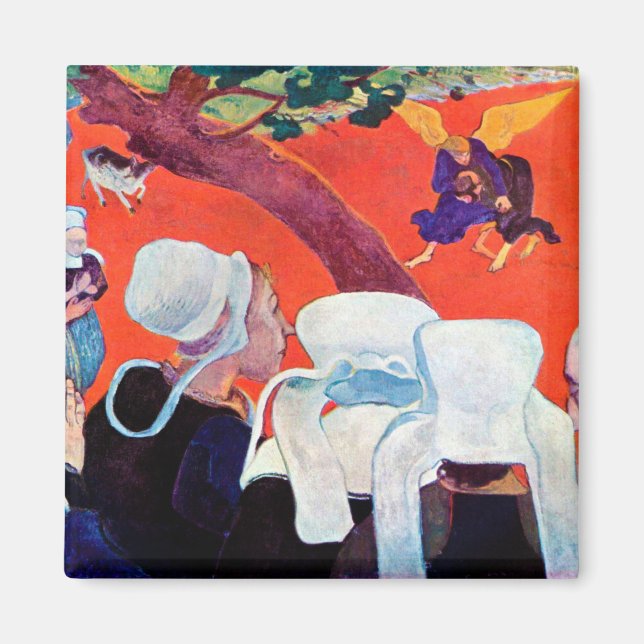 Imã Jacob Luta com o Anjo, Gauguin (Frente)
