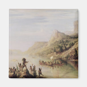 Imã Jacques Cartier que descobre o St. Lawrence