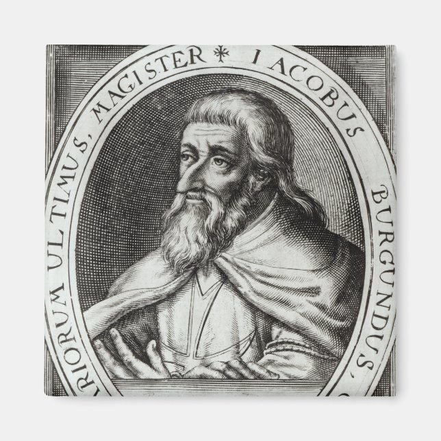 Imã Jacques de Molay Mestre dos Cavaleiros Templários (Frente)