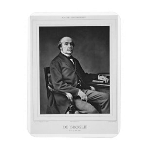 Ímã Jacques Vencedor Albert de Broglie (1821-1901), de