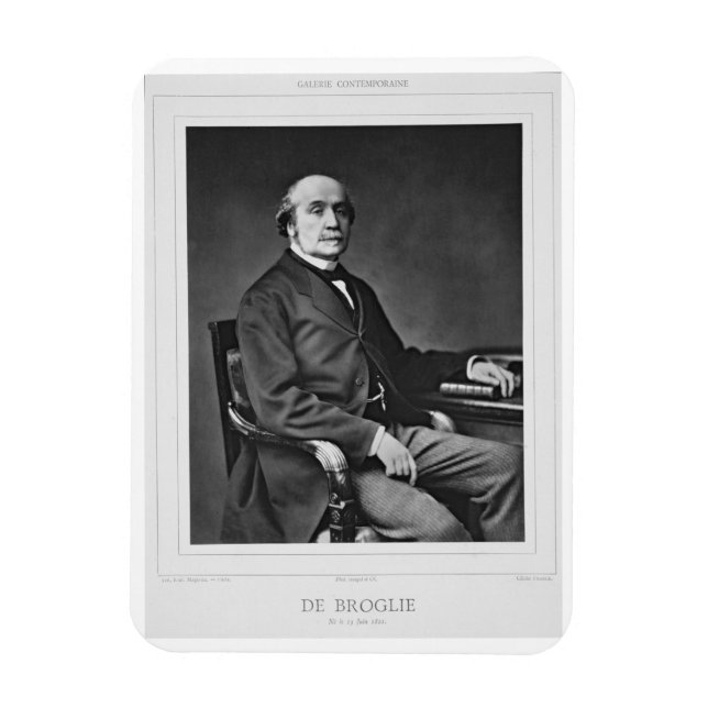 Ímã Jacques Victor Albert de Broglie (1821-1901), de (Vertical)